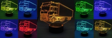3D-ГАДЖЕТ СВЕТОДИОДНОЙ ЛАМПЫ ДЛЯ TIRA MERC ACTROS DRIVER
