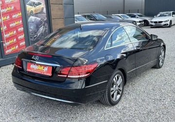 Mercedes Klasa E W212 Coupe Facelifting 200 184KM 2014 Mercedes-Benz Klasa E 2.0 BENZ 184 KM Coupe 2014r Bezwypadkowy Warszawa, zdjęcie 4
