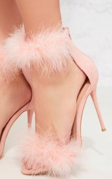 ВЫСОКИЕ САНДАЛИИ MISSGUIDE С МЕХОМ 39