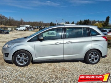 Ford C-MAX II Minivan 1.0 EcoBoost 100KM 2014 Ford C-MAX Czujniki Parkowania Klimatyzacja Grzane Fotele Pelen Serwis, zdjęcie 5