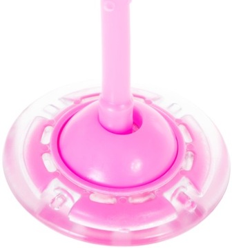 Обруч, скакалка, розовый шарик со светодиодной подсветкой.