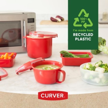 КОНТЕЙНЕР CURVER ДЛЯ ЗАВТРАКА 0,9Л ЛАНЧ-БОКС ДЛЯ ПИЩИ С ПРИБОРЫ