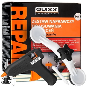 Zestaw naprawczy do usuwania wgnieceń QUIXX / Alkotest w zestawie !