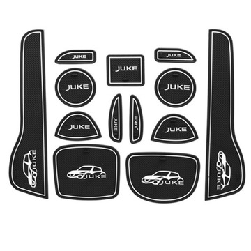 Rubber Door Groove Mat for Nissan Juke F15 Qazana?