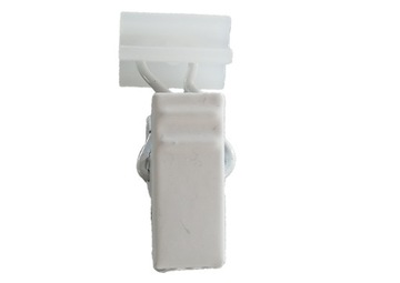 Металлическая ЛЯГУШКА с направляющей для SLIM ШТОРНОГО КАРДИНА