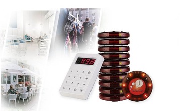 Система вызова клиентов Retekess TD158 на 10 пейджеров для ресторана-бара