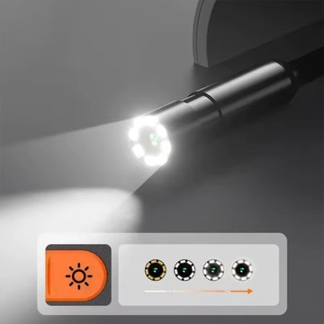 Инспекционная камера мастерская эндоскоп для Full HD IPS USB-C 5M Трубы двигателей