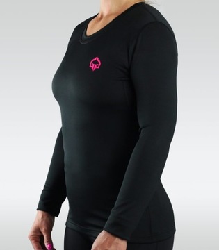 Rashguard Athletic Pink długi rękaw L Ground Game