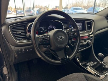 Kia Optima I Sedan Facelifting 1.7 VGT CRDi 136KM 2014 Kia Optima 1.7 CRDi L Kamera cofania Podgrzewane fotele Czujniki parkow, zdjęcie 6