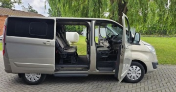 Ford Tourneo Custom I 2017 Ford Tourneo Custom LIMITED 8 osobowy skora kamera 2.0 Diesel 170KM