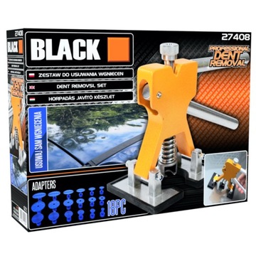 НАБОР ДЛЯ УДАЛЕНИЯ ВМЯТИН НА КУЗОВЕ АДАПТЕРЫ СЪЕМНИКИ ЧЕРНЫЕ