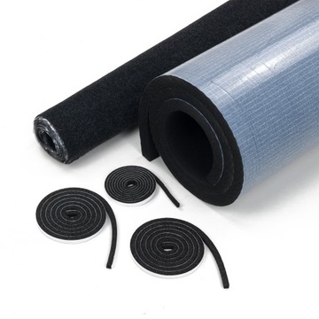 Самоклеящаяся изоляция дверей с дополнительной звукоизоляционной пеной – идеально подходит для ХОЛОДНОЙ погоды.