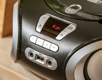 БУМБОКС FM CD/MP3 РАДИОПЛЕЕР USB AUX TOWER