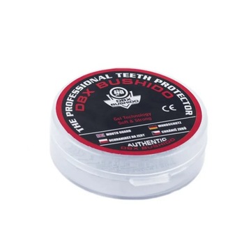 OCHRANIACZ NA ZĘBY DLA DZIECI SZCZĘKI POJEDYNCZY BEZBARWNY ETUI PUDEŁKO