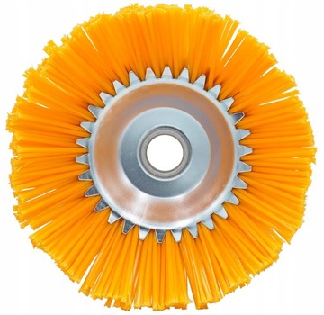 SZCZOTKA DO KOSY NYLONOWA DRUCIANA ZESTAW DO CZYSZCZENIA KOSTKI BRUKOWEJ