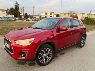 Mitsubishi ASX I SUV Facelifting 2015 1.6 117KM 2016 Mitsubishi ASX Sliczny ASX 1.6 benzyna 117tys km grzany fotel Parktronik