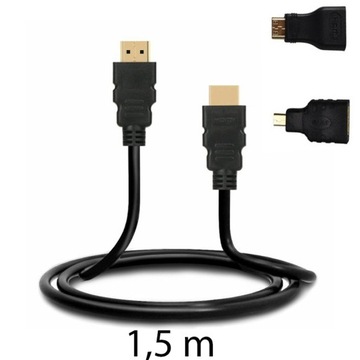 ВЫСОКОСКОРОСТНОЙ КАБЕЛЬ HDMI FULL HD 4K 3D, 1,5 М
