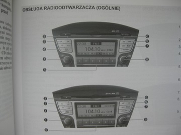 Hyundai ix 35 2009-2013 гг. польская инструкция Hyundai ix35 2010 г.