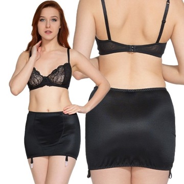 Pas do pończoch Mitex IRA czarny 128 r.4XL
