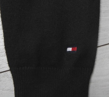 TOMMY HILFIGER SWETER BAWEŁNA KASZMIR r XL