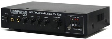 Wzmacniacz VK 5016 USB SD KARAOKE Pilot 60 W 2x Mic