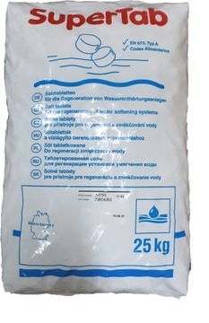 Таблетки соли, SUPERTAB ПОЛУПАЛЛЕТ 375 кг, таблетки соли