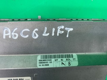 ДИСПЛЕЙ РАДИОЭКРАН MMI МОНИТОР AUDI A6 C6 LIFT 04-11 4F0919604