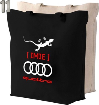 Torba bawełniana AUDI + IMIĘ