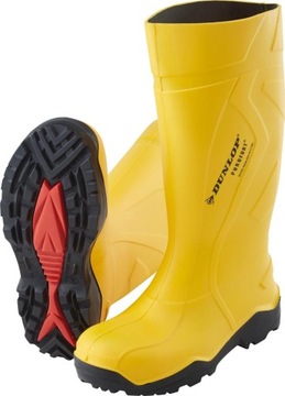 Kalosze Dunlop Purofort S5CI SRC żółte r.49