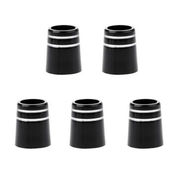 5 черных конических адаптеров для гольфа с 2