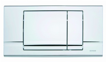 SCHWAB RIVA DUO ХРОМ. КНОПКА 3/6L 182UP