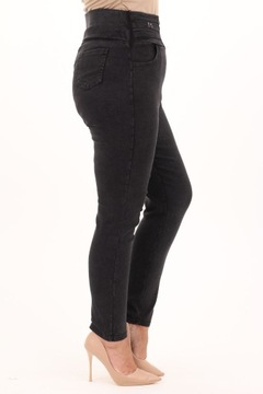 БРЮКИ НА ЭЛАСТИКЕ НА РЕЗИНКЕ, ВЫСОКАЯ ТАЛИЯ, БОЛЬШИЕ РАЗМЕРЫ, МАТЕРИАЛ ТРУБКИ