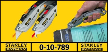 НОЖ STANLEY FATMAX С ДВОЙНЫМ ЛЕЗВИЕМ 0-10-789