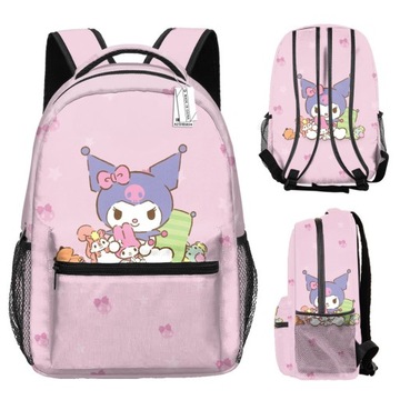 БОЛЬШОЙ ШКОЛЬНЫЙ РЮКЗАК А4 HELLO KITTY УЗОРЫ ЦВЕТА