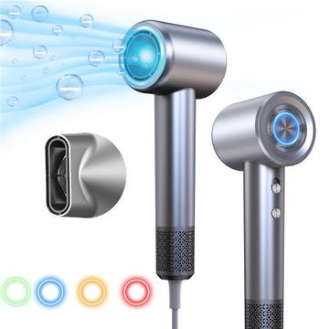 МОЩНЫЙ ФЕН ИОНИЗАЦИЯ 21 М/С 1600ВТ СИНИЙ ИЗ ПОЛЬШИ