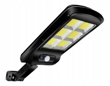 LAMPA SOLARNA ULICZNA LATARNIA LED 160 COB +PILOT 3 TRYBY PRACY CZUJNIKI