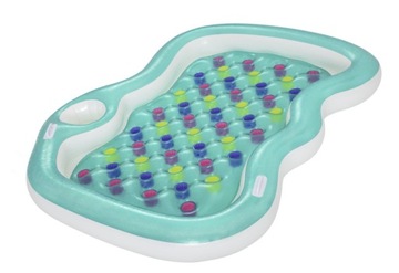 БОЛЬШОЙ ПЛЯЖНЫЙ НАДУВНОЙ МАТРАС ДЛЯ ДВУХ ЧЕЛОВЕК ДЛЯ КУПАНИЯ В ВОДЕ BESTWAY >