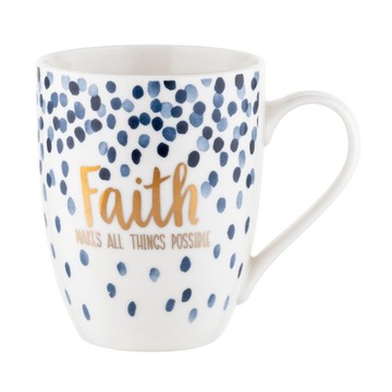 Kubek porcelanowy Florina Mare Faith 340 ml