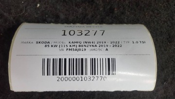 SKŘÍŇ ŘAZENÍ SKODA KAMIQ 1.0 TSI FM6AJ019 6