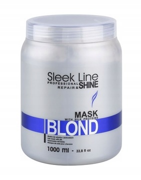 STAPIZ МАСКА ДЛЯ ВОЛОС SLEEK BLONDE БЛОНДИНКА С ШЕЛКОМ ЗАЩИТА ЦВЕТА 1000МЛ
