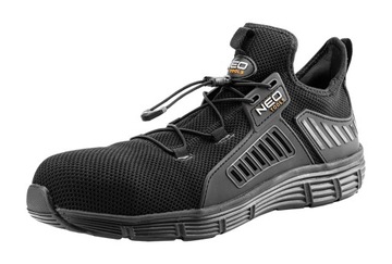 Рабочие туфли без шнуровки S1, композитный носок, размер 45.