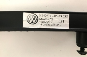 VW TOUAREG III SZYBA TRÓJKĄT PRZÓD LEWA 760845113A