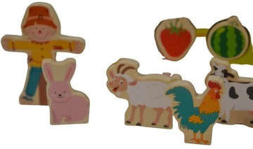 ЛОГИЧЕСКАЯ ИГРА ФЕРМА НАВЫКИ СОРТИРОВКА ЖИВОТНЫХ И ЧЕРВЕЙ МОНТЕССОРИ