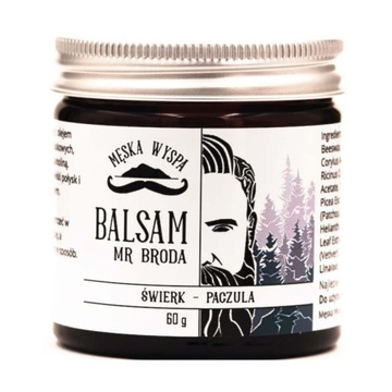 Męska Wyspa Balsam do brody MrBroda Krokoszowy 60g
