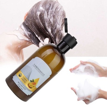 400 ml unisex Imbirowy szampon do włosów Odżywczy olejek kontrolujący HV