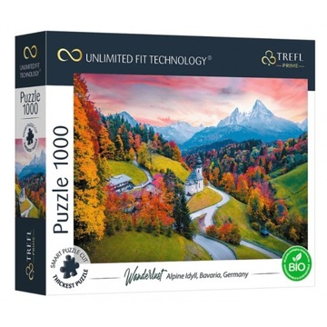 Puzzle 1000 elementów At the Foot of Alps Bavaria 10703 TREFL