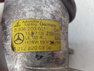 MERCEDES E W212 LEVÝ HALOGEN A2128200356 ORIG.