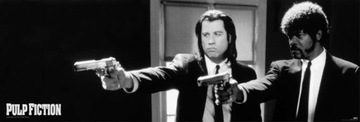 Pulp Fiction Tarantino GIGA plakat 158x53 cm