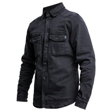 Koszula Jeansowa John Doe Motoshirt Black
