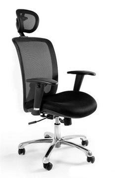 Ergonomiczne krzesło EXPANDER obrotowe BLACK UNIQU